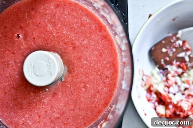 Strawberry Peach Gazpacho Strawberry Peach Gazpacho