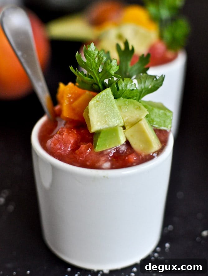 Strawberry Peach Gazpacho Strawberry Peach Gazpacho