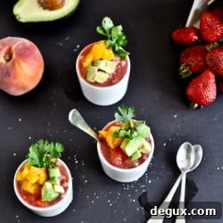 Chilled Strawberry Peach Gazpacho Recipe for Summer Refreshment 2 img 25832 6