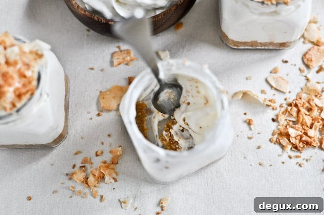 No-Bake Coconut Cream [Goat Cheese] Cheesecake