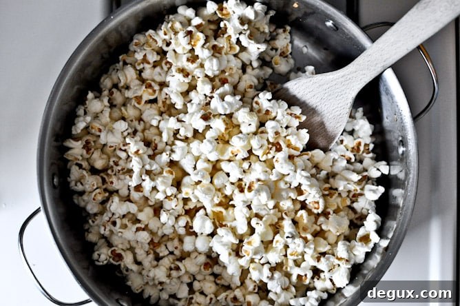White Chocolate Lavender Vanilla Popcorn