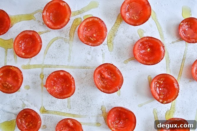 Mini Roasted Tomato Cups with Avocado, White Bean + Tuna Mash Mini Roasted Tomato Cups with Avocado, White Bean + Tuna Mash