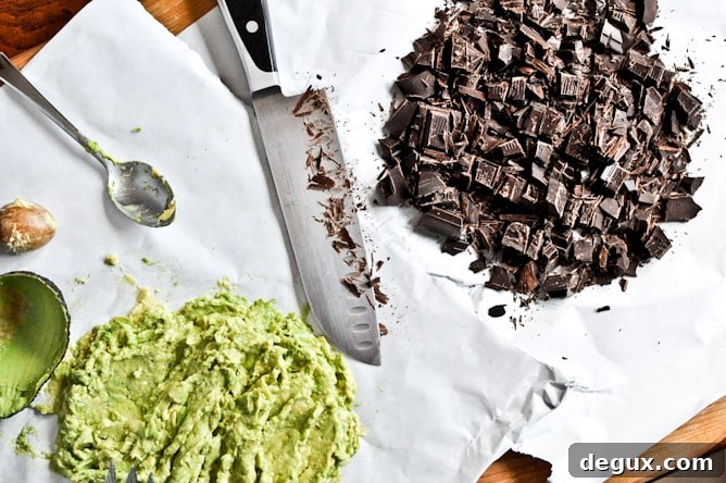 Fudgy Avocado Brownies Fudgy Avocado Brownies