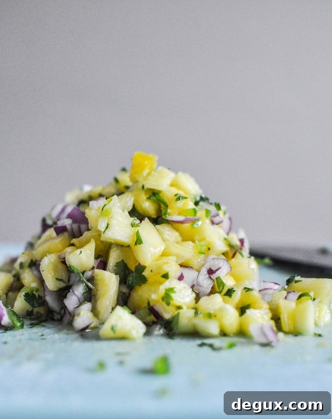 BBQ Spiced Salmon with Pineapple Jalapeño Salsa