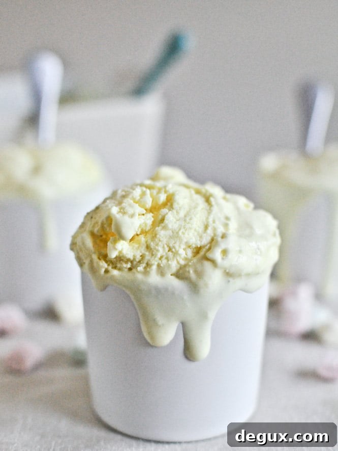 White Chocolate Buttermint Ice Cream White Chocolate Buttermint Ice Cream