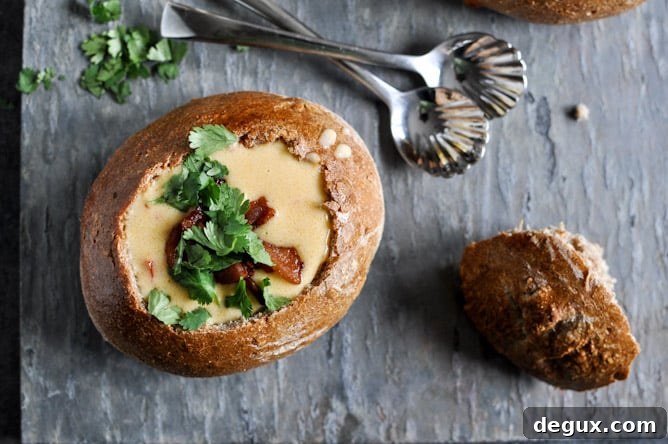 Beer Cheese Soup in Easy Homemade Whole Wheat Bread Bowls I howsweeteats.com