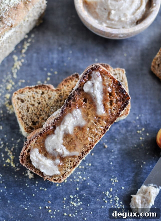 Whole Wheat Pumpkin Spice English Muffin Bread with Brown Sugar Cinnamon Butter I howsweeteats.com Whole Wheat Pumpkin Spice English Muffin Bread with Brown Sugar Cinnamon Butter I howsweeteats.com