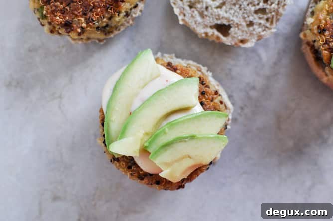 Crispy Quinoa Sliders I howsweeteats.com