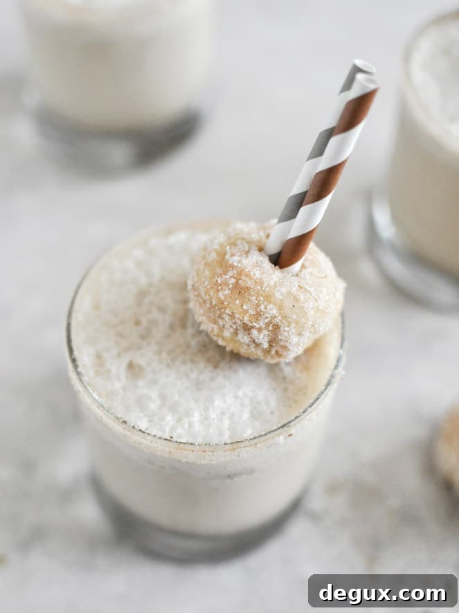 Coffee and Donuts Milkshake I howsweeteats.com