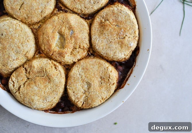 Three Bean Chili Pot Pies I howsweeteats.com