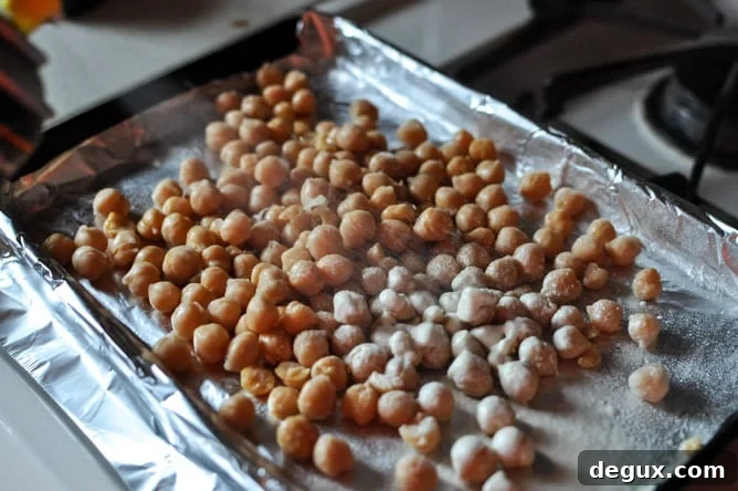 Exactly How To Roast Chickpeas I howsweeteats.com