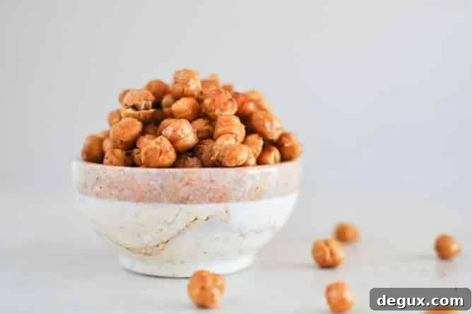 Exactly How To Roast Chickpeas I howsweeteats.com