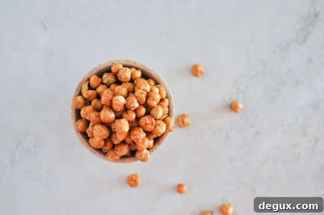 Exactly How To Roast Chickpeas I howsweeteats.com