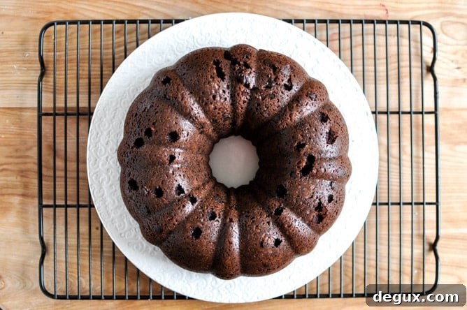 Chocolate Fudge Peanut Butter Cake I howsweeteats.com