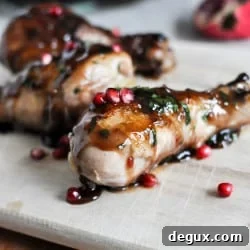 Sticky Pomegranate-Glazed Chicken With Citrus and Herbs 2 img 29047 5