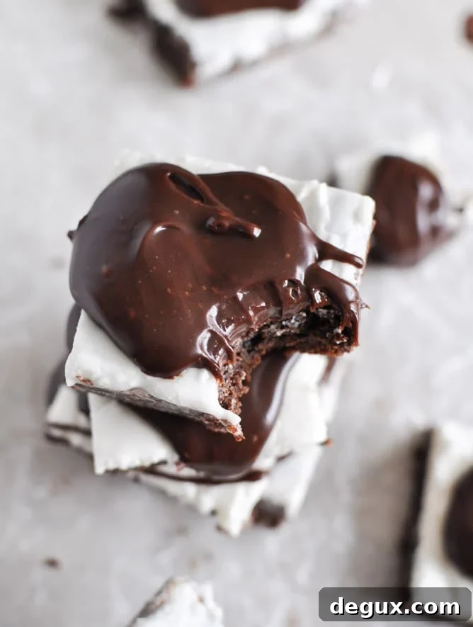 Peppermint Pattie Brownies I howsweeteats.com