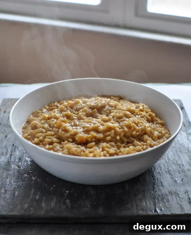Roasted Sweet Potato Risotto I howsweeteats.com