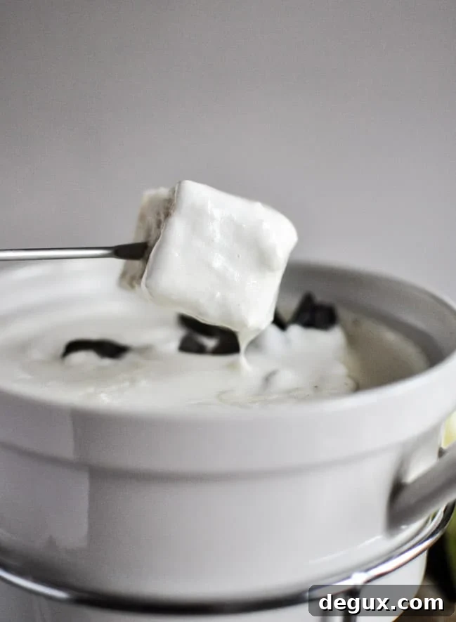 Goat Cheese Fondue with Fried Sage I howsweeteats.com