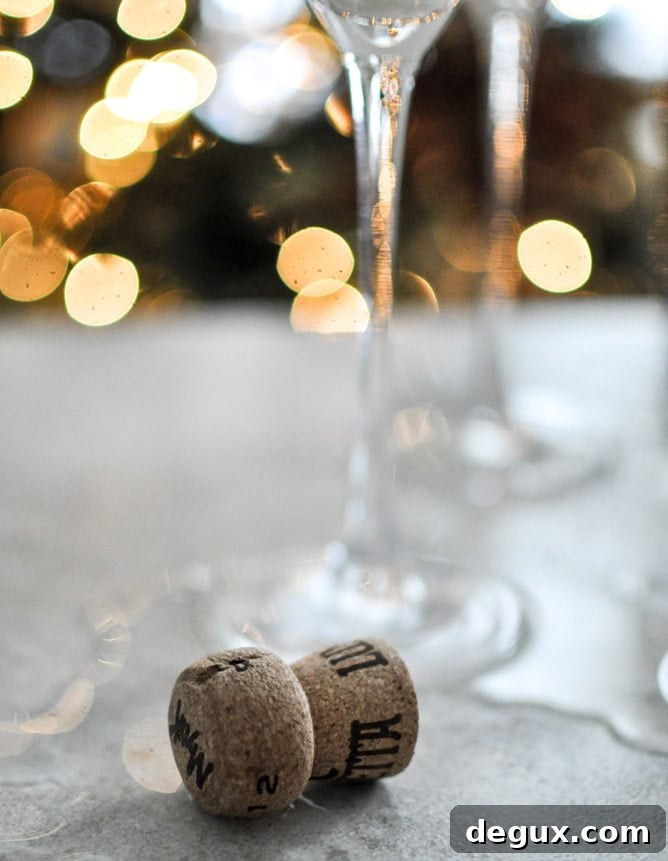 Coconut Vanilla Bellinis I howsweeteats.com