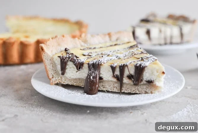 Cannoli Tart I howsweeteats.com Cannoli Tart I howsweeteats.com