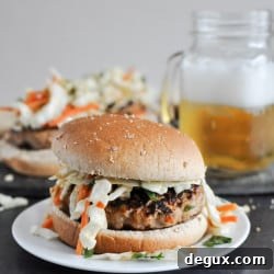 Thai-Style Turkey Burger Recipe with Zesty Peanut Sauce 2 img 30137 5