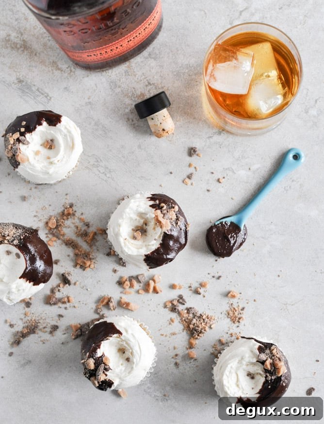 Banana Bourbon Cupcakes I howsweeteats.com Banana Bourbon Cupcakes I howsweeteats.com