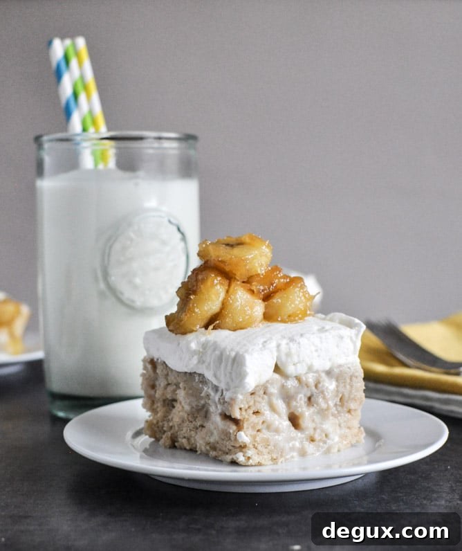 Banana Bread Tres Leches Cake