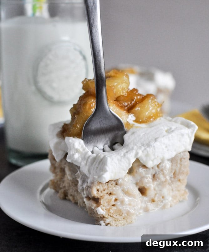 Banana Bread Tres Leches Cake