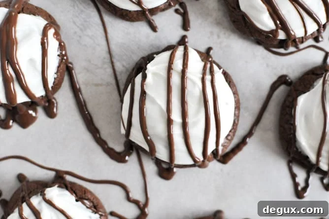Peppermint Pattie Cookies I howsweeteats.com