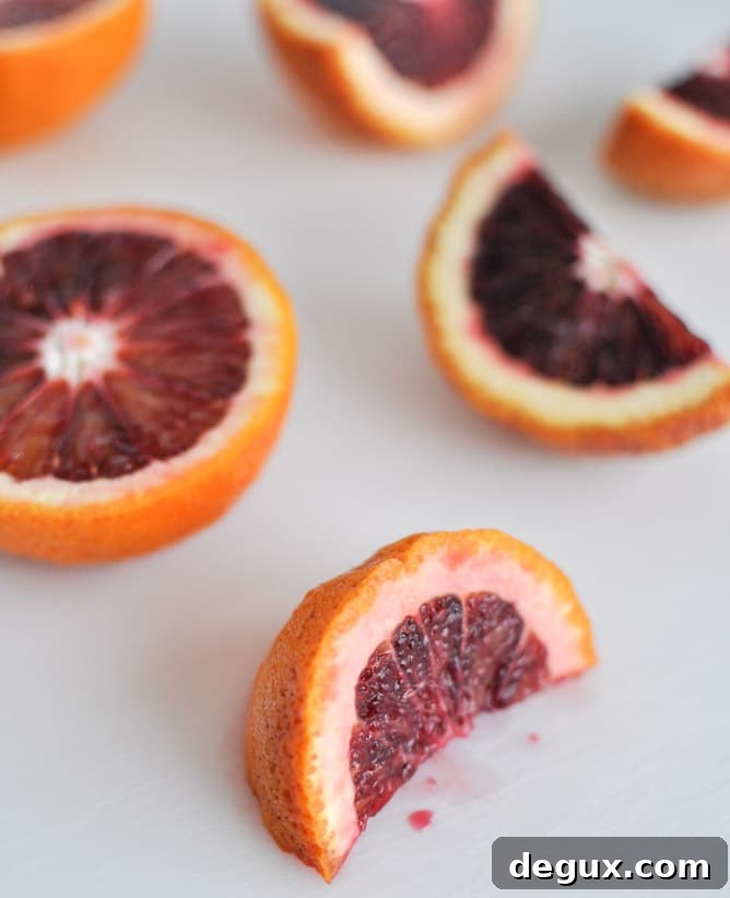 Blood Orange Sangria I howsweeteats.com