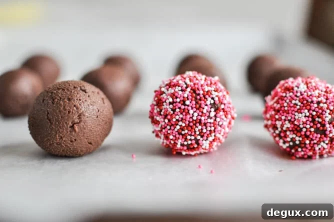 Cabernet Chocolate Truffles I howsweeteats.com Cabernet Chocolate Truffles I howsweeteats.com