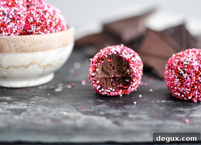 Cabernet Chocolate Truffles I howsweeteats.com Cabernet Chocolate Truffles I howsweeteats.com