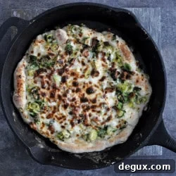 Cast Iron Bacon Brussels Sprouts Pizza Recipe 2 img 30570 7