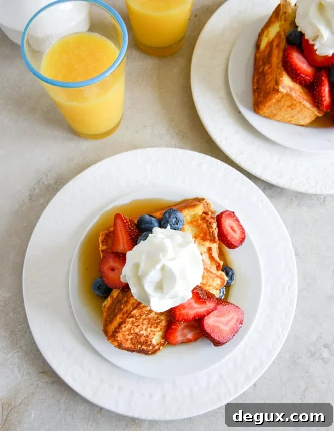 Angel Food French Toast I howsweeteats.com