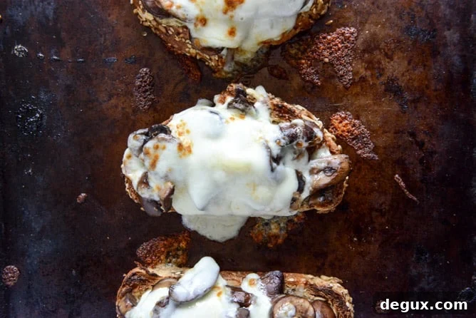15 Minute Mushroom Melts with Mustard Aioli 15 Minute Mushroom Melts with Mustard Aioli