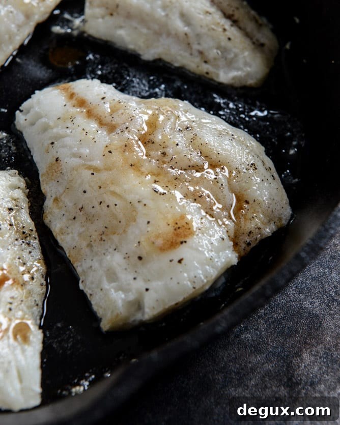 Brown Butter Tilapia with Toasted Basil Butter Breadcrumbs I howsweeteats.com
