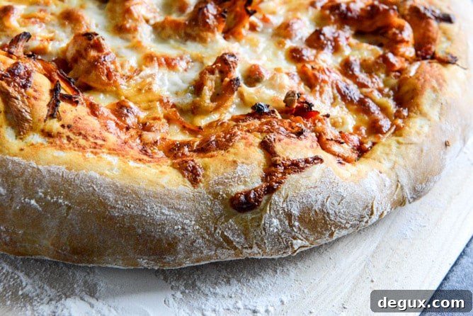 Chicken Enchilada Pizza I howsweeteats.com