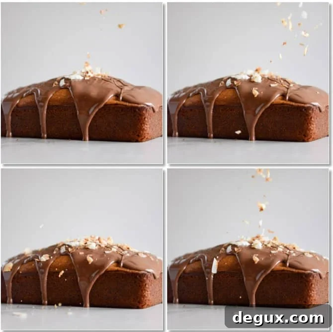 Spiked Almond Joy Poundcake I howsweeteats.com Spiked Almond Joy Poundcake I howsweeteats.com