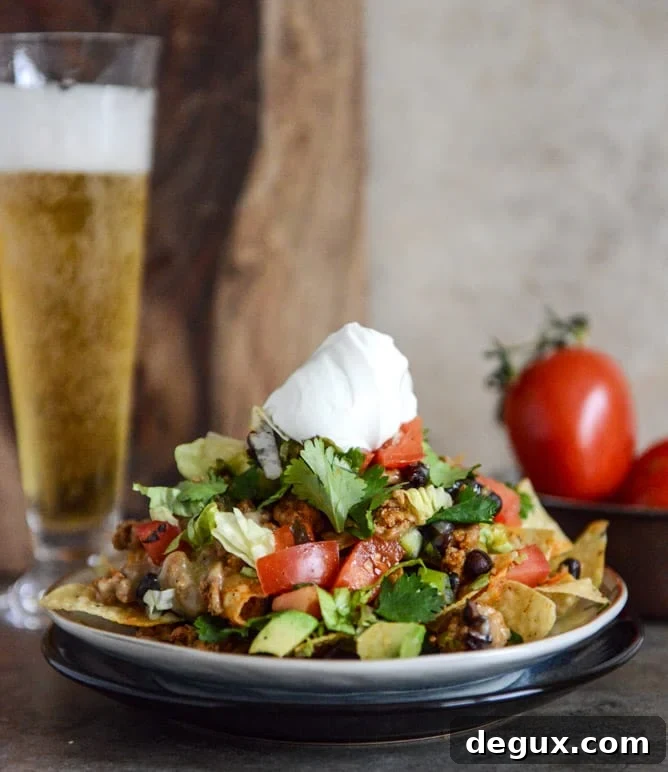 20-Minute Turkey Taco Nachos I howsweeteats.com 20-Minute Turkey Taco Nachos I howsweeteats.com