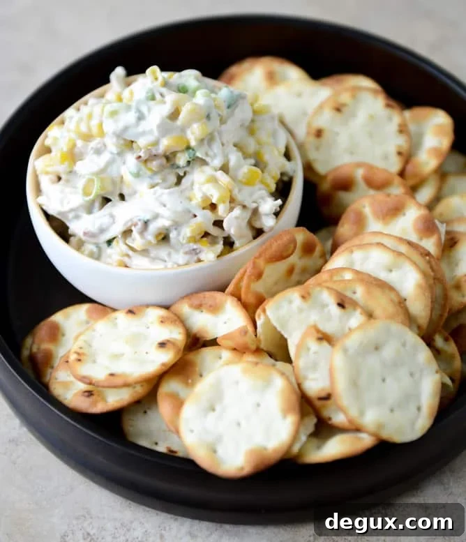 Sweet Corn, Bacon and Scallion Greek Yogurt Chicken Salad I howsweeteats.com