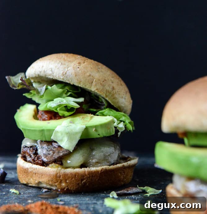 Taco-Rubbed Burgers with Avocado and Crushed Tortilla Chips I howsweeteats.com