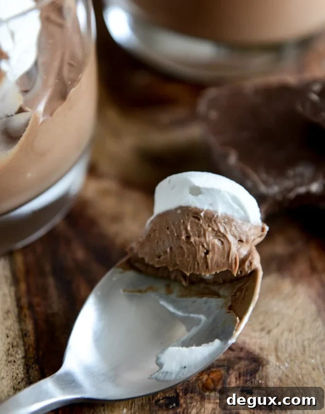 Milk Chocolate Mousse with Coconut Whipped Cream Milk Chocolate Mousse with Coconut Whipped Cream