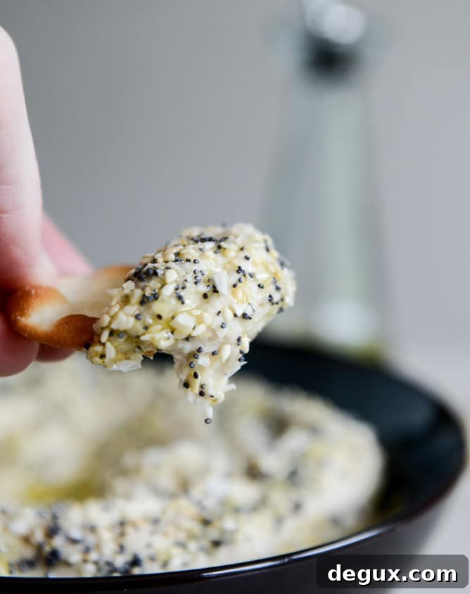 Everything White Bean Hummus I howsweeteats.com