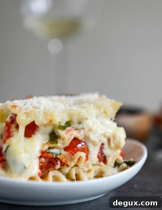 White Pizza Lasagna I howsweeteats.com White Pizza Lasagna I howsweeteats.com