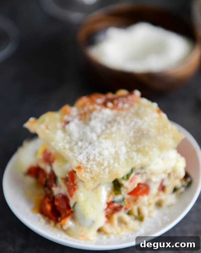 White Pizza Lasagna I howsweeteats.com White Pizza Lasagna I howsweeteats.com