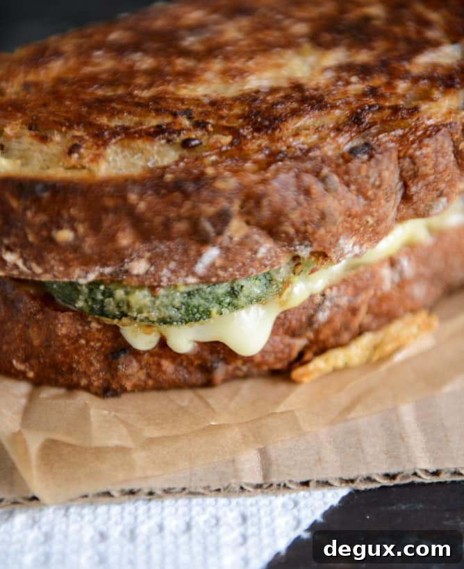 Crispy Zucchini Grilled Cheese with Dijon Horseradish Aioli Crispy Zucchini Grilled Cheese with Dijon Horseradish Aioli