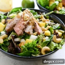 Thai Steak Salad with Roasted Chili-Mango Vinaigrette 2 img 32850 6
