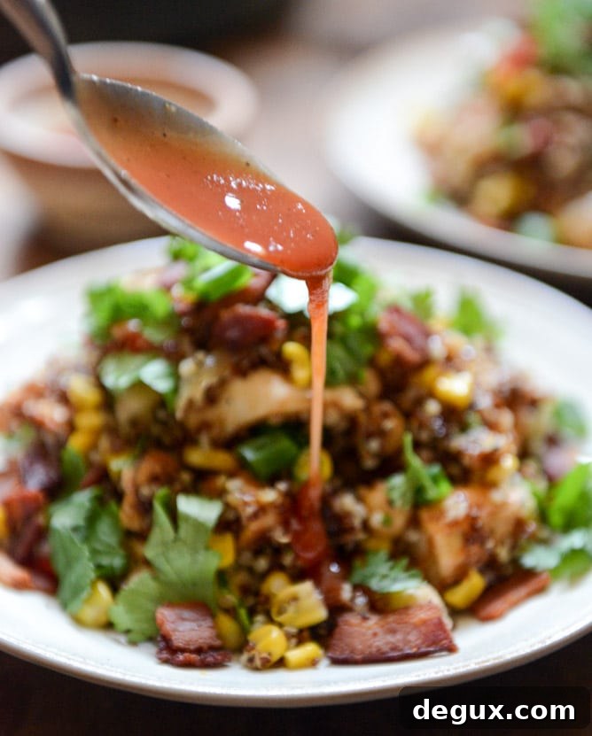 Summer BBQ Quinoa Salad I howsweeteats.com