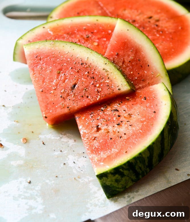 Honey Grilled Watermelon Caprese Salads I howsweeteats.com