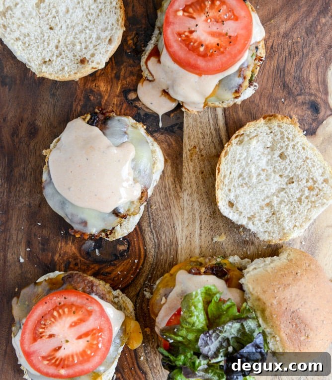 Roasted Jalapeño Cheddar Turkey Burgers with BBQ Aioli